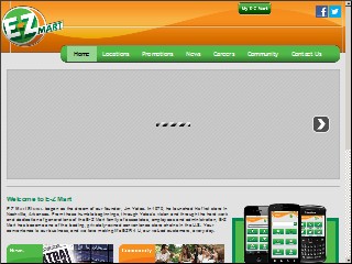 Web site www.e-zmart.com, E Z Mart